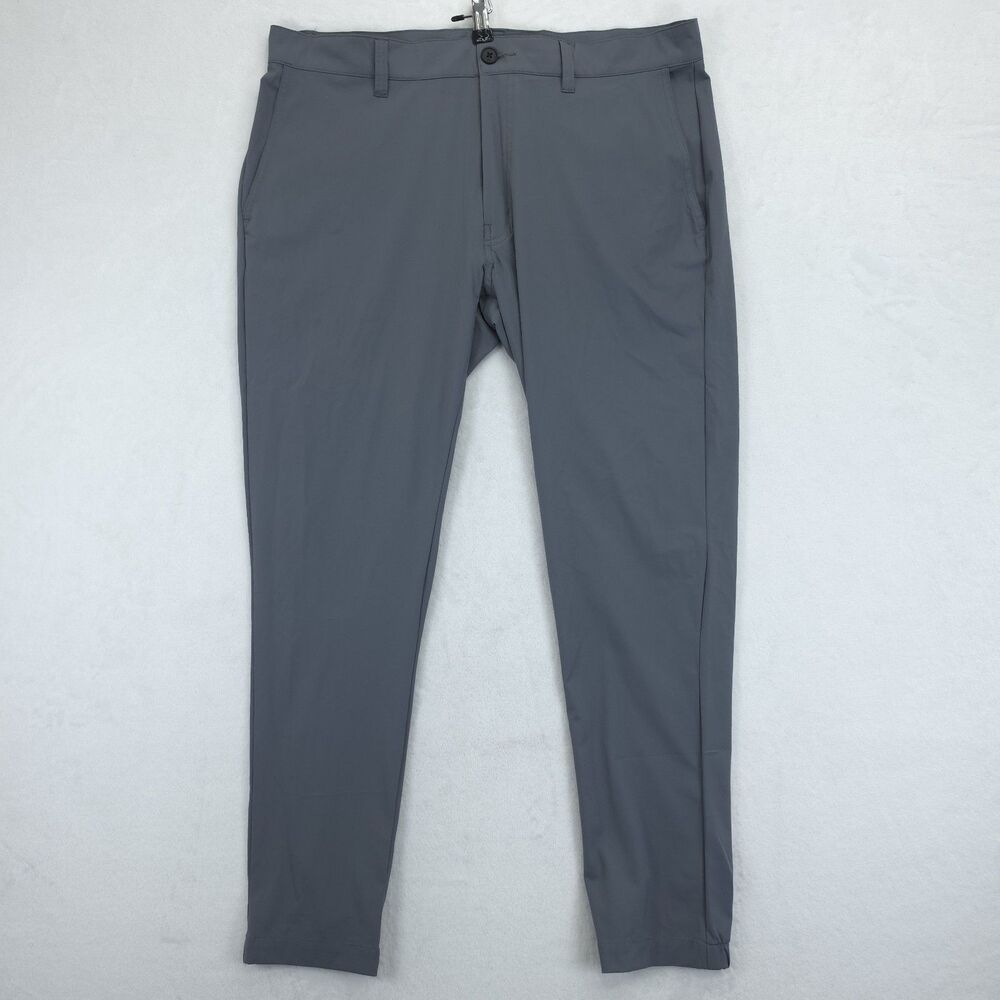 Travis Mathew Joggers Mens 36 (38x29) Gray Golf Performance Stretch Pants